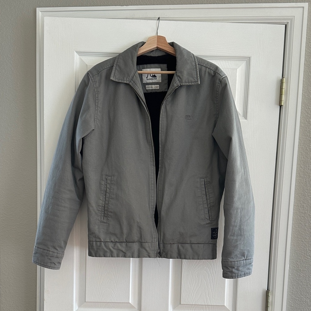 Quiksilver Men's Gray Lightweight Jacket